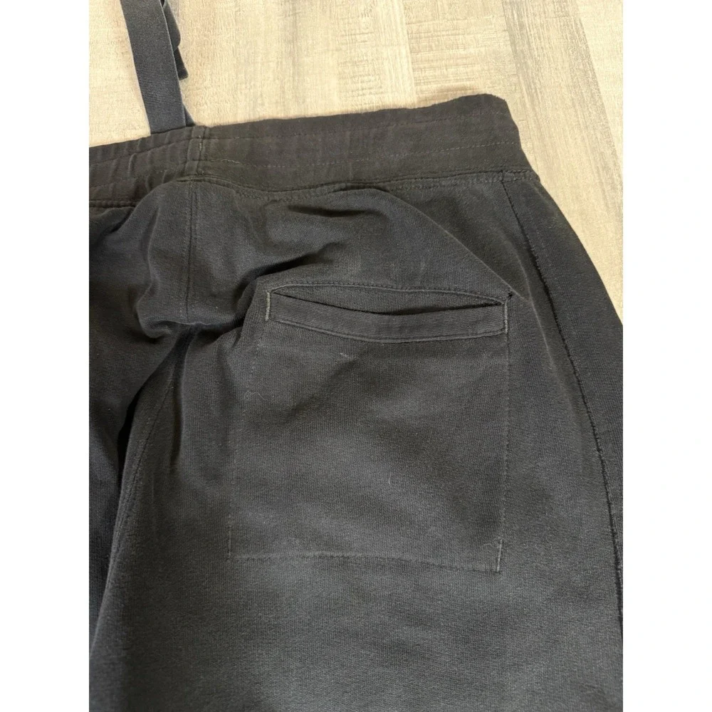 Old Navy Baggy Sweatpants Black Chunky Drawstring Grunge Pockets Mens Large